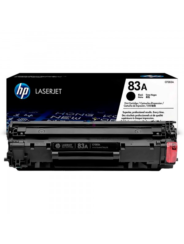 Toner Original HP 83A CF283A Para Impresoras M125 M127 M225DN M201DW