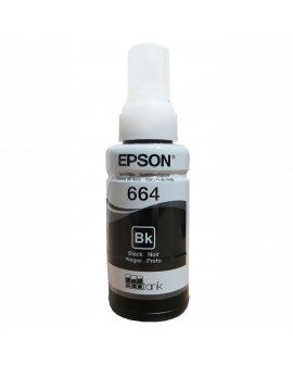 Tinta 664 Epson Negra Para Impresoras Epson L110 L120 L200 L210 L220 L1300 X1 Unidad