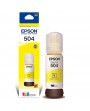 Tinta 504 Epson Yellow Para Impresoras Epson L4150 L4160 L4260 L6161 L6171 L6191 X1 Unidad