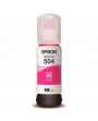 Tinta 504 Epson Magenta Para Impresoras Epson L4150 L4160 L6171 L6191 L6270 L14150 X1 Unidad