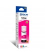 Tinta 504 Epson Magenta Para Impresoras Epson L4150 L4160 L6171 L6191 L6270 L14150 X1 Unidad