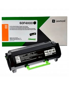 Tóner 60F4X00 Lexmark Negro Para Impresoras Lexmark MX611dhe MX511de MX611dfe