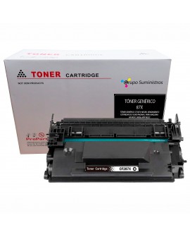 Toner 87X Genérico Negro Para Impresoras HP Laserjet Enterprise M506dn M506x MFP M527dn M527f M501dn