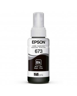 Tinta 673 Epson Negra Para Impresoras Epson Ecotank L800 L805 L810 L850 L1800 X1 Unidad