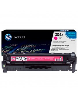 Tóner 304A HP Negro Para Impresoras HP Laserjet CP2025 CM2320Mfp