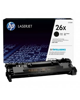 Tóner 26X HP Negro Para Impresoras HP LaserJet Pro M402 M402N MFP M426