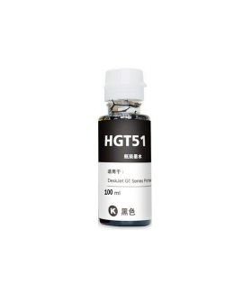 botella de tinta hp generica gt53 negro bk 1 unidad