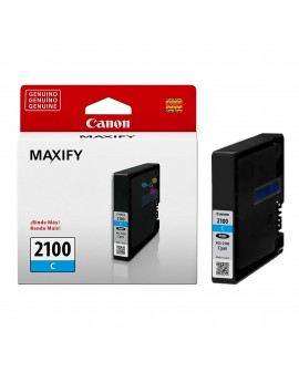 Cartucho Canon 2100 Cian Para impresoras Canon Maxify IB4010 IB4110 MB5110 MB5310 MB5410