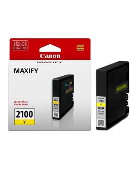 Cartucho Canon 2100 Yellow Para impresoras Canon Maxify IB4010 IB4110 MB5110 MB5310 MB5410