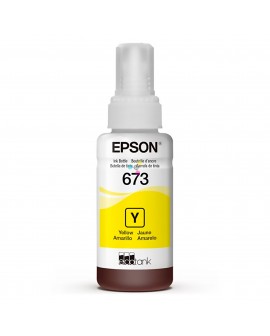 Tinta 673 Epson Yellow Para Impresoras Epson Ecotank L800 L805 L810 L850 L1800 X1 Unidad