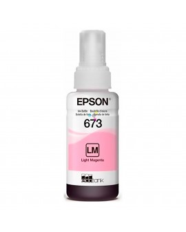 Tinta 673 Epson Light Magenta Para Impresoras Epson Ecotank L800 L805 L810 L850 L1800 X1 Unidad