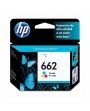 Cartucho HP 662 Tricolor Para impresoras HP DeskJet Ink Advantage 2646 3515 3516 3545 3546 4645 4646
