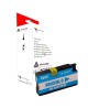 Cartucho de tinta 951XL Cian Para impresoras HP OfficeJet Pro 250dw 270dw 8100 8600 8610 8620 8625 8630 8640 8660