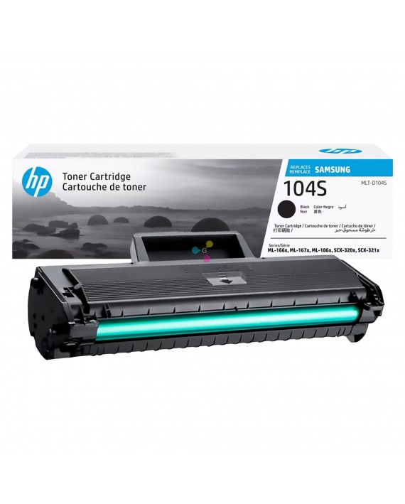 Tóner 104S Samsung Impresoras Samsung Series ML1660 ML1670 ML1860 ML1865 SCX3200 SCX3205 SCX3210
