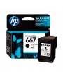 Cartucho HP 667 Negro Para impresoras HP DeskJet Plus Ink Advantage 6000 6400 Printer 1200 All-in-one 2300 2700 4100