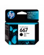 Cartucho HP 667 Negro Para impresoras HP DeskJet Plus Ink Advantage 6000 6400 Printer 1200 All-in-one 2300 2700 4100