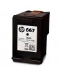Cartucho HP 667 Negro Para impresoras HP DeskJet Plus Ink Advantage 6000 6400 Printer 1200 All-in-one 2300 2700 4100