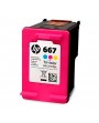 Cartucho HP 667 Tricolor Para impresoras HP DeskJet Advantage 6000 6400 Printer 1200 2300 2700 2775 4100