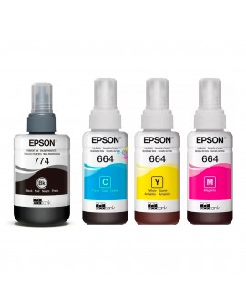 Tinta 774 Epson Para Impresoras Epson L606 L655 L656 L1455 M100 M105 M200 M205 X4 Unidades