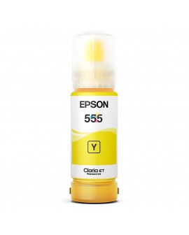 Tinta 555 Yellow Epson Para Impresoras Epson Multifuncional Ecotank L8160 L8180 X1 Unidad