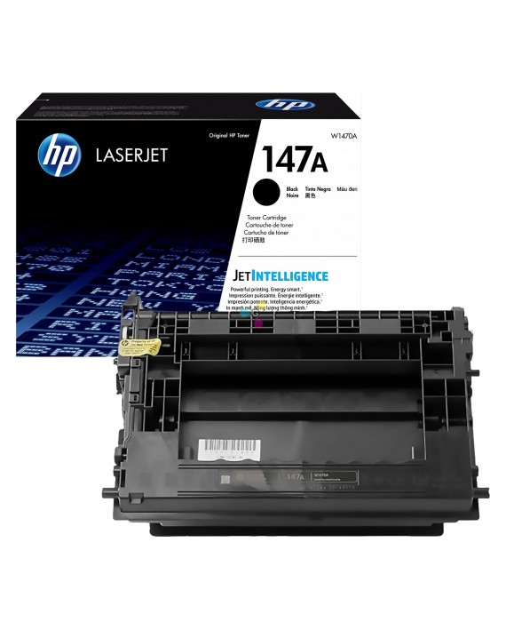 Tóner 147A HP Negro Para Impresoras HP LaserJet Enterprise Flow M610 M611 M612 MFP M634 M635 M636