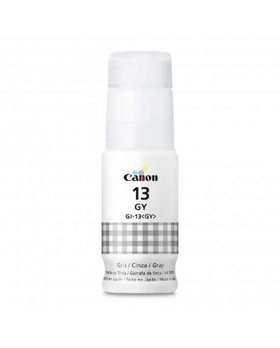 Tinta GI13 Canon Gris Para Impresoras Canon PIXMA G510 G610 X1 Unidad
