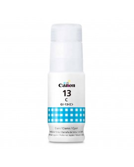 Tinta GI13 Canon Cian Para Impresoras Canon PIXMA G510 G610 X1 Unidad