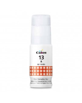 Tinta GI13 Canon Rojo Para Impresoras Canon PIXMA G510 G610 X1 Unidad