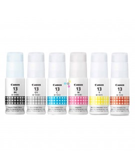 Tinta GI13 Canon Para Impresoras Canon PIXMA G510 G610 X6 Unidades