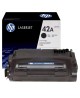 Tóner HP 42A Negro Para Impresoras Serie HP LaserJet 4240 4250 4350