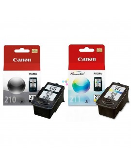 Cartucho Canon PG210 y CL211 Para impresoras Pixma iP2700 MP270 MX320 MX330 MX340 MX350 MX360 MX410 MX420