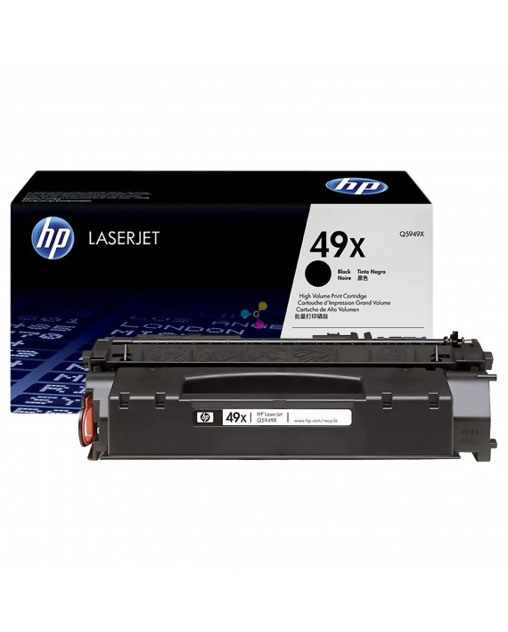 Tóner HP 49X Negro Para Impresoras HP LaserJet 1320 3390 3392