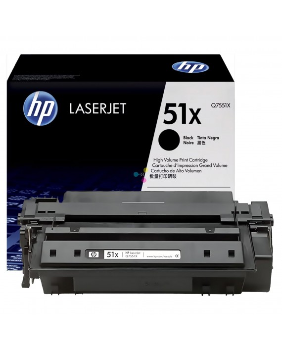 Tóner HP 51X Negro Para Impresoras HP LaserJet P3005 M3027 MFP M3035 MFP