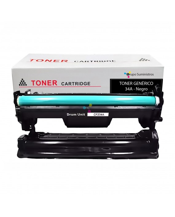 Tambor de creación 34A Genérico Compatible con Impresoras HP LaserJet Ultra M106  M106W MFP M134 M134A M134FN