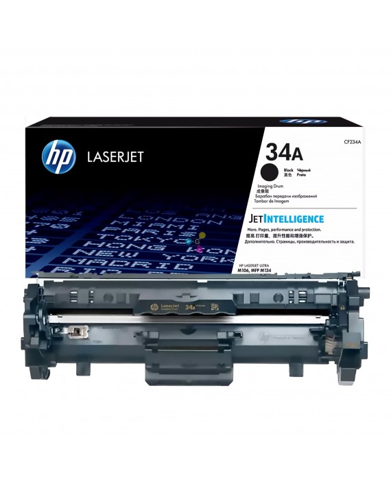 Tambor de creación 34A HP Negro Para Impresoras HP LaserJet Ultra M106  M106W MFP M134 M134A M134FN