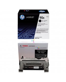 Recarga de tóner HP 90x Original o Genérico a domicilio en Bogotá