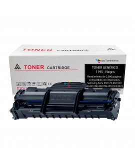 Toner 119S Genérico Compatible con ML1610 ML1620 ML2010 ML2020 ML2510 ML2570 SCX4321 SCX4521 SCX4621 ML4821