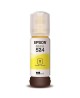 Tinta 524 Yellow Epson Para Impresoras Epson Ecotank L6490 L15150 L15160 X1 Unidad