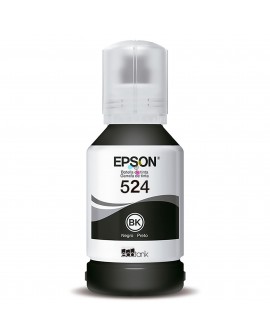 Tinta 524 Negra Epson Para Impresoras Epson Ecotank L6490 L15150 L15160 X1 Unidad