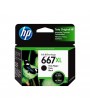Cartucho HP 667 Negro Para impresoras HP DeskJet Plus Ink Advantage 6000 6400 Printer 1200 All-in-one 2300 2700 4100