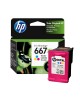 Cartucho HP 667XL Tricolor Para impresoras HP DeskJet Plus Ink Advantage 6000 6400 Printer 1200 All-in-one 2300 2700 2875 4100