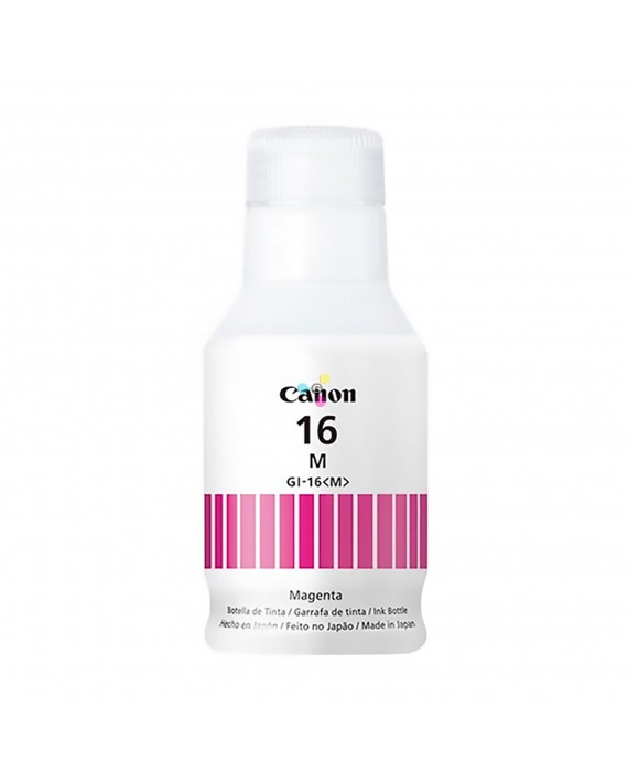 Tinta GI16 Canon Magenta Para Impresoras Canon PIXMA GX6010 GX7010 X1 Unidad
