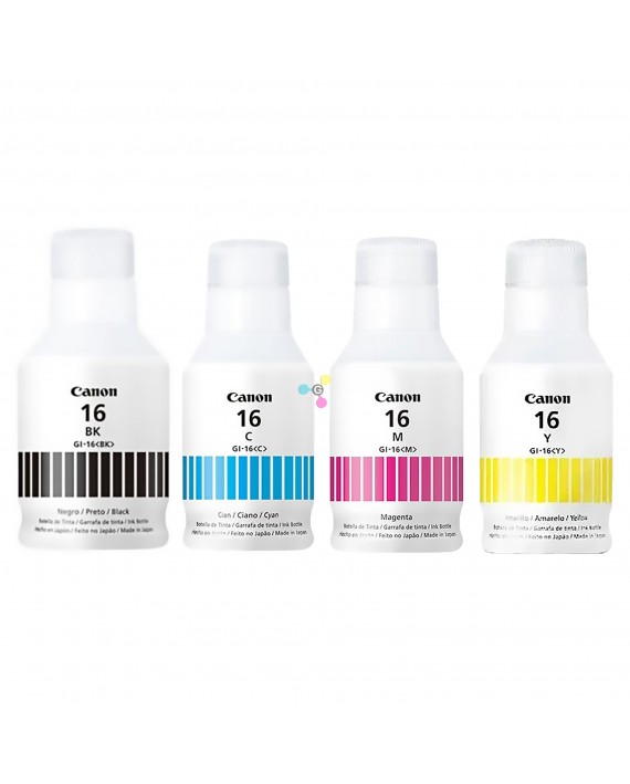 Tinta GI16 Canon Para Impresoras Canon PIXMA GX6010 GX7010 X1 Unidad