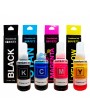 Tinta 664 Genérica Compatible con Impresoras Epson L110 L120 L121 L200 L210 L220 L300  X4 Unidades