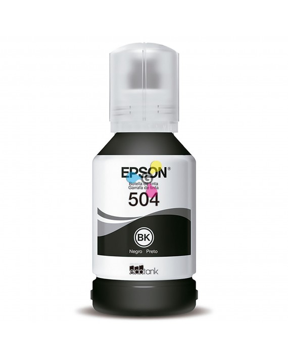 Tinta 504 Epson Negra Para Impresoras Epson L4260 L6161 L6171 L6191 L6270 L14150 X1 Unidad