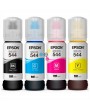 Tinta 544 Epson Para Impresoras Epson L1110 L1210 L3110 L3150 L3160 L3210 X4 Unidades