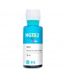 Tinta GT52 Genérica Cian Compatible con Impresoras HP Ink Tank 100 300 400 415 GT5800 GT5810 GT5820 X1 Unidad