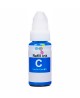 Tinta GI190 Genérica Cian Compatible con Impresoras Canon G3101 G3102 G3110 G3111 G4100 G4110 G4111 X1 Unidad