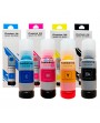 Tinta 544 Genérica Compatible con Impresoras Epson L3250 L3260 L3560 L5190 L5290 L5590 X4 Unidades