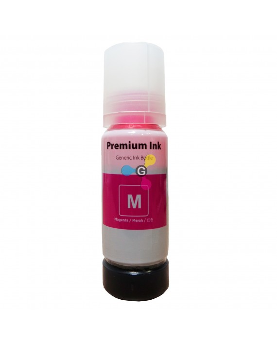 Tinta 544 Genérica Magenta Compatible con Impresoras Epson L1110 L1250 L3110 L3150 L3160 L3210 X1 Unidad
